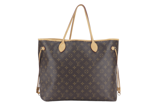 LOUIS VUITTON NEVERFULL GM (M40157) MONOGRAM CANVAS GOLD HARDWARE WITH DUST COVER