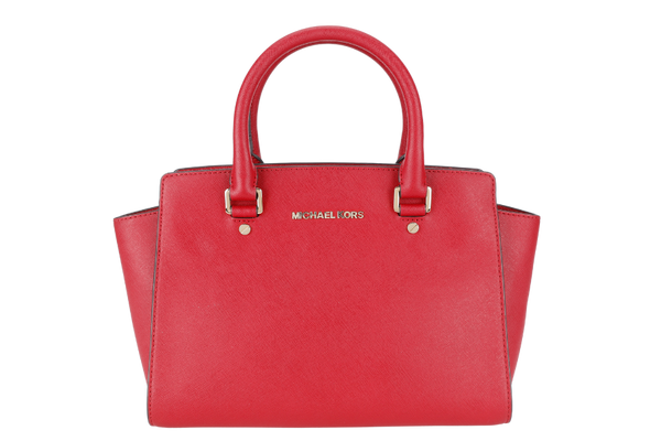 MICHAEL KORS SELMA RED SAFFIANO BAG WITH STRAPS AND NO DUST COVER