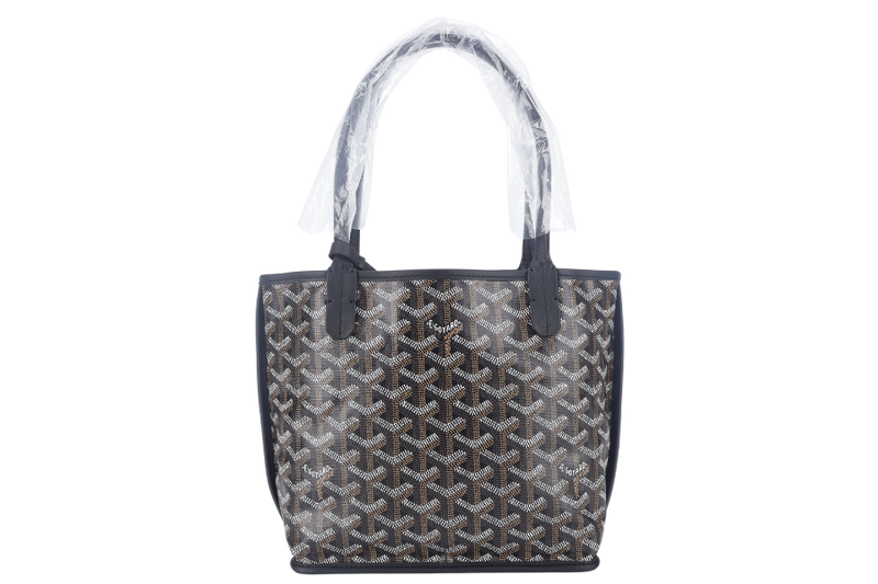 GOYARD ANJOU MINI BAG BLACK COLOR WITH DUST COVER