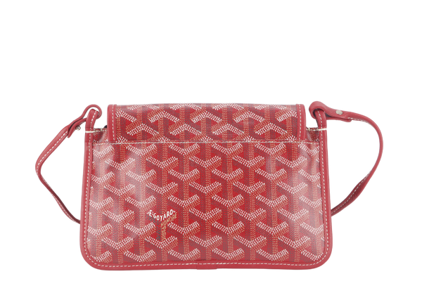 GOYARD PLUMET POCKET WALLET RED COLOR NO DUST COVER