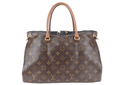 LOUIS VUITTON PALLAS MONOGRAM GOLD HARDWARE WITH STRAPS NO DUST COVER