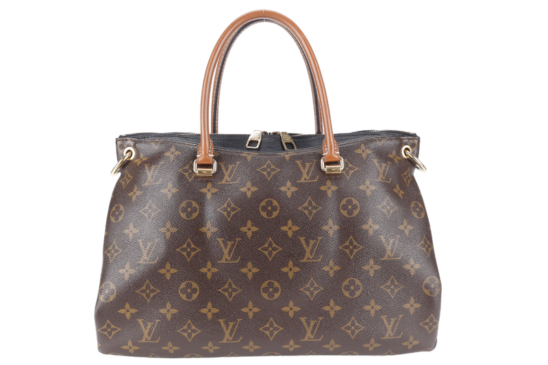 LOUIS VUITTON PALLAS MONOGRAM GOLD HARDWARE WITH STRAPS NO DUST COVER