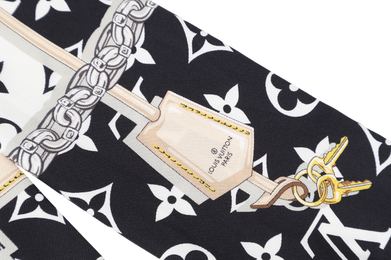 L0UIS VUITTON BLACK MONOGRAM CONFIDENTIAL BANDEAU (M78656)