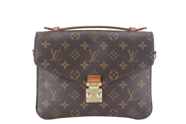 LOUIS VUITTON POCHETTE MÉTIS 24 (M44875) BROWN MONOGRAM CANVAS GOLD HARDWARE PL3106 NO DUST COVER