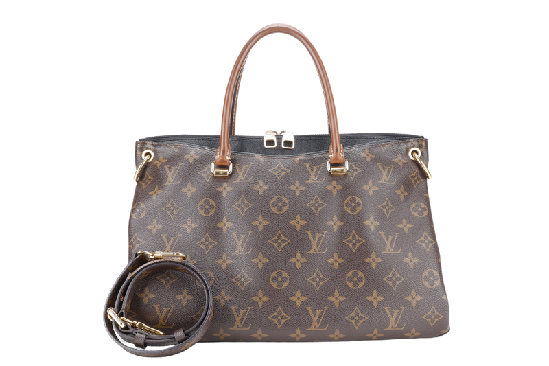 LOUIS VUITTON PALLAS MONOGRAM GOLD HARDWARE WITH STRAPS NO DUST COVER