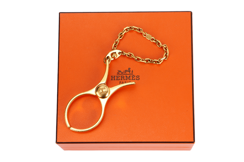 Hermes Gold Glove Holder