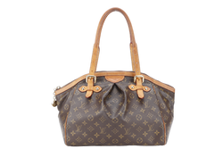 LOUIS VUITTON M40144 TIVOLI GM MONOGRAM COATED CANVAS GOLD HARDWARE NO DUST COVER