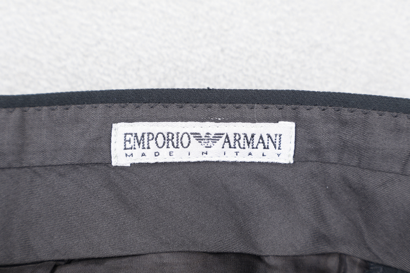 EMPORIO ARMANI BLACK COLOR LONG PANTS SIZE 38/103