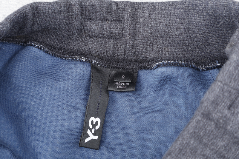 YOHJI YAMAMOTO Y3 ADIDAS AG DARK GREY LONG JOGGER SIZE S