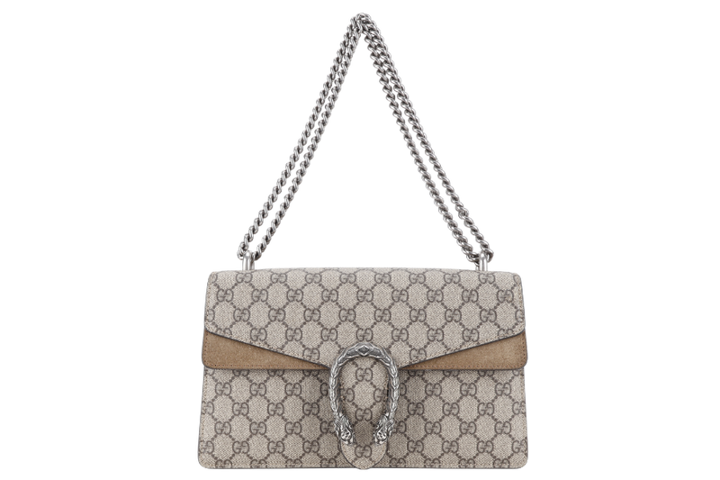 GUCCI DIONYSUS GG SILVER HARDWARE SHOULDER BAG NO DUST COVER