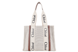 CHLOE WOODY TOTE MEDIUM WITH DUST COVER