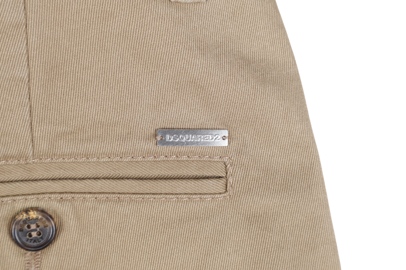 DSQUARED2 BROWN PANTS SIZE 46