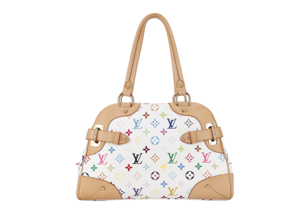 LOUIS VUITTON CLAUDIA (M40193) MULTICOLOR MONOGRAM CANVAS GOLD HARDWARE NO DUST COVER