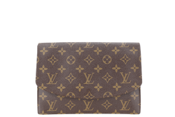 LOUIS VUITTON LAVA 23 POCHETTE MONOGRAM CANVAS GOLD HARDWARE NO DUST COVER