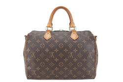 LOUIS VUITTON SPEEDY BANDOULIERE 30 WITH STRAP, LOCK & KEYS AND DUST COVER