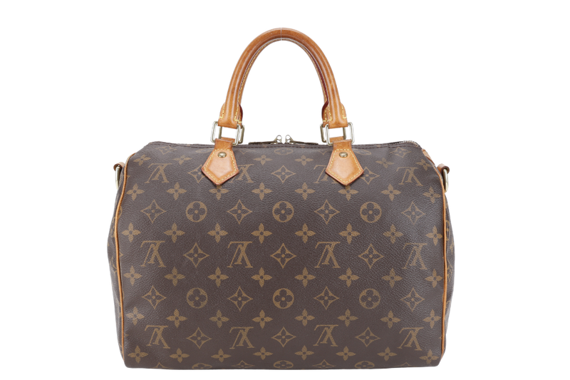 LOUIS VUITTON SPEEDY BANDOULIERE 30 WITH STRAP, LOCK & KEYS AND DUST COVER