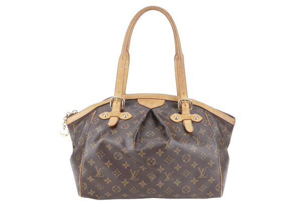 LOUIS VUITTON M40144 TIVOLI GM MONOGRAM CANVAS GOLD HARDWARE WITH DUST COVER