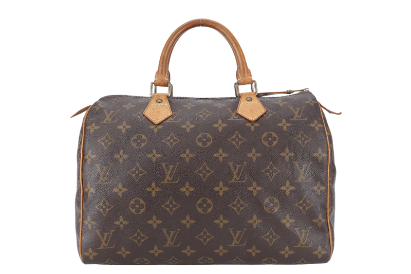 LOUIS VUITTON M41526 SPEEDY 30 MONOGRAM CANVAS GOLD HARDWARE NO DUST COVER