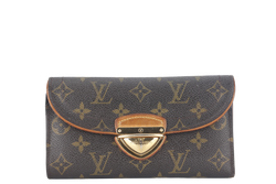 LOUIS VUITTON EUGENIE WALLET MONOGRAM WITH DUST COVER AND BOX