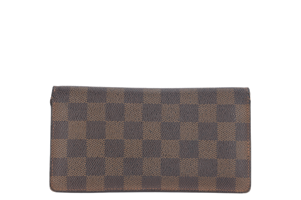 LOUIS VUITTON BIFOLD WALLET DAMIER EBENE (MI1013) NO DUST COVER