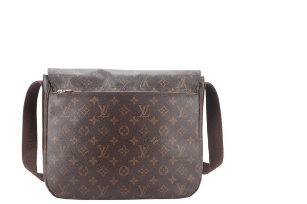 LOUIS VUITTON MM NOBOURG SHOULDER BAG MONOGRAM CANVAS WITH GOLD HARDWARE NO DUST COVER
