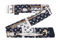 LOUIS VUITTON MONOGRAM CONFIDENTIAL BANDEAU (M78656) BLACK COLOR NO BOX