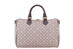 LOUIS VUITTON SPEEDY BANDOULIERE 30 (MB3173) MINI LIN MONOGRAM CANVAS GOLD HARDWARE WITH SLING