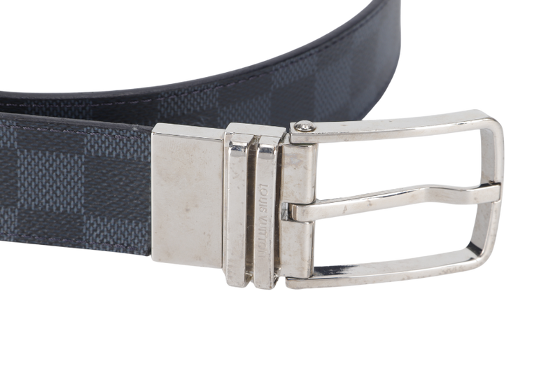 LOUIS VUITTON REVERSIBLE LV (M9216) BELT DAMIER GRAPHITE NO DUST COVER