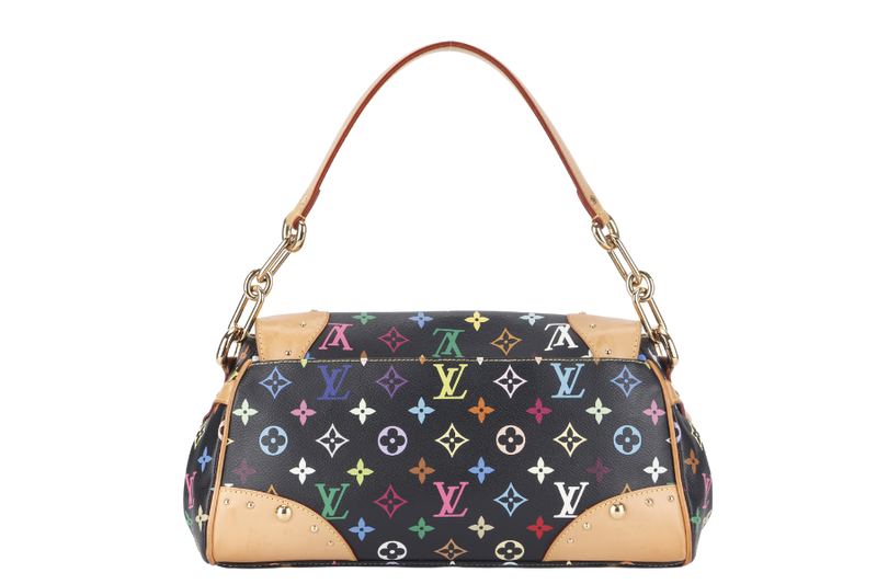 LOUIS VUITTON BEVERLY MM (M40204) MULTICOLOR MONOGRAM CANVAS NO DUST COVER