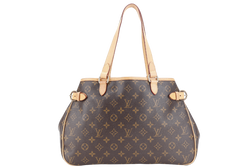 LOUIS VUITTON M51154 BATIGNOLLES TOTE BAG MONOGRAM CANVAS GOLD HARDWARE WITH DUST COVER