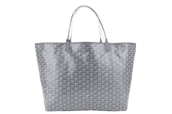 GOYARD SAINT LOUIS GM BAG GREY COLOR WITH DUST COVER