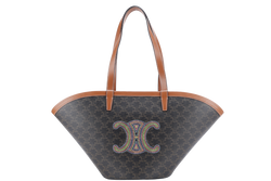 CELINE COUFFIN BAG MEDIUM BLACK LEATHER HANDBAG WITH DUST COVER