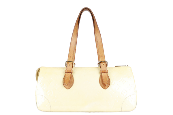 LOUIS VUITTON M93508 ROSEWOOD AVENUE PERLE VERNIS SHOULDER BAG WITH DUST COVER