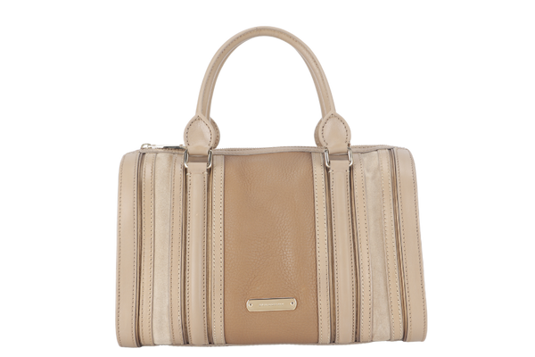 burberry alchester bowling bag dark caper with strap with dust cover