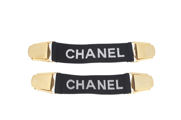 CHANEL SUSPENDERS PAIR