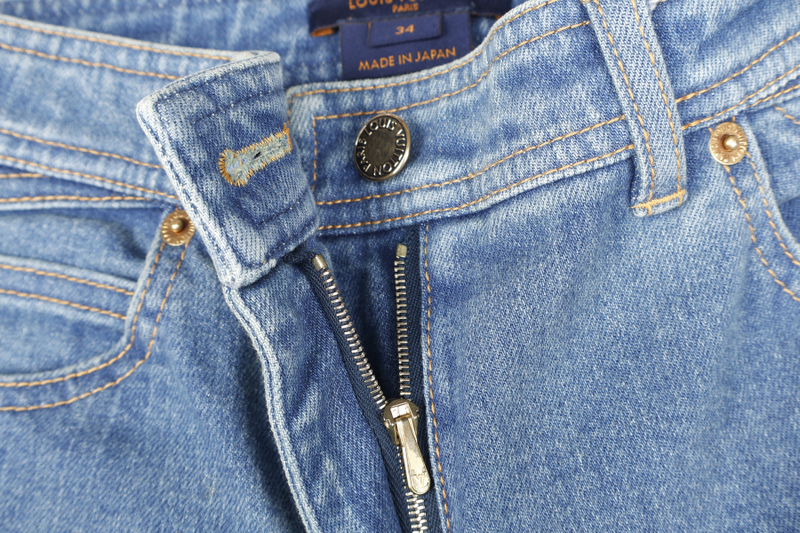 LOUIS VUITTON LADIES DENIM JEANS SIZE 38