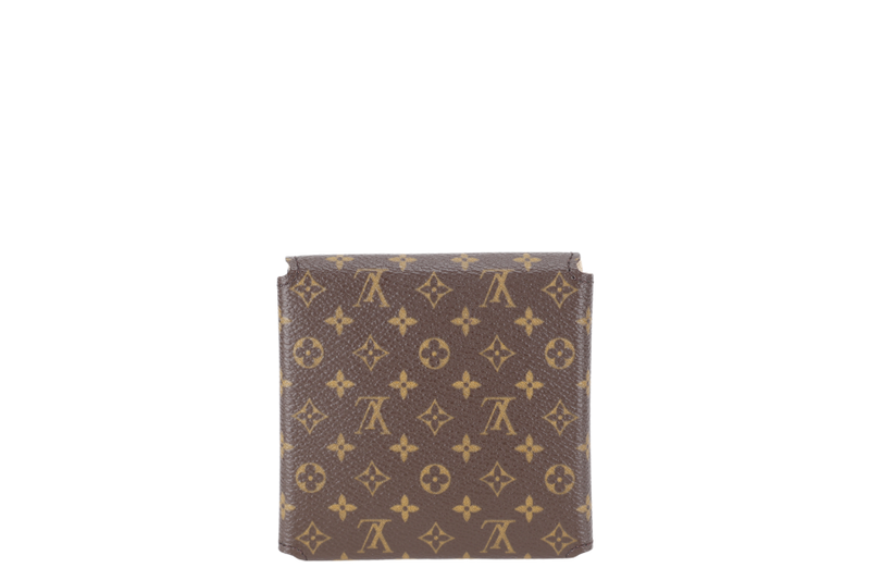 LOUIS VUITTON JEWELLERY HOLDER MONOGRAM CANVAS WITH BOX