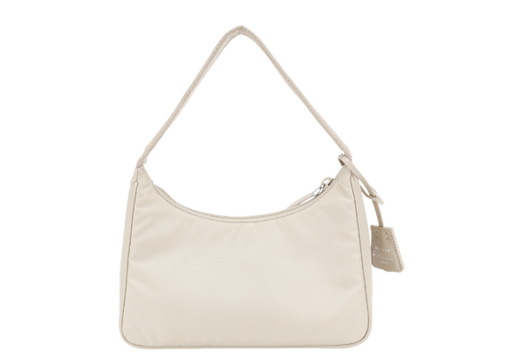 PRADA REEDITION 2000 BEIGE COLOR WITH CARD AND DUST COVER