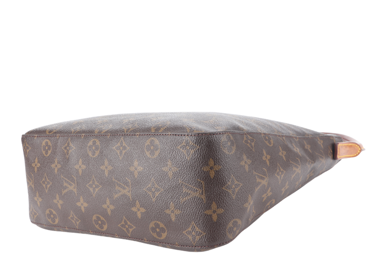 LOUIS VUITTON LOOPING TOTE BAG GM MONOGRAM CANVAS GOLD HARDWARE NO DUST COVER