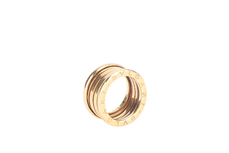 BVLGARI B.ZERO 1 RING 18K YG SIZE 50 WITH BOX