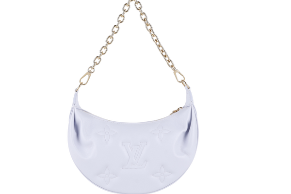 LOUIS VUITTON M20856 OVER THE MOON PURPLE CALFSKIN GOLD HARDWARE WITH DUST COVER, BOX AND PAPER BAG