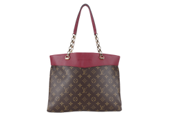 LOUIS VUITTON M51197 MONOGRAM PALLAS SHOPPER TOTE WITH DUST COVER