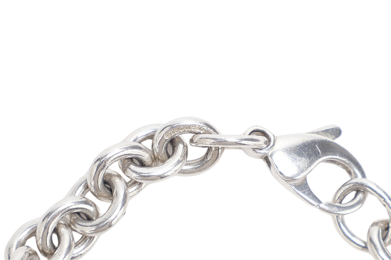 TIFFANY & CO. SV925 CENTRE HEART CHARM BRACELET
