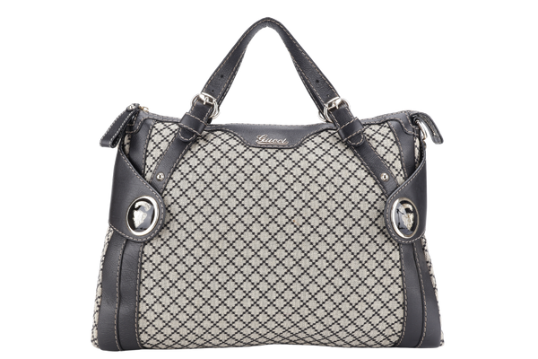 GUCCI DIAMANTE CREST BOULE SHOULDER BAG WITH DUST COVER
