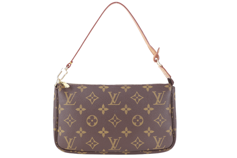 LOUIS VUITTON POCHETTE M51980 AR0021 MONOGRAM WITH DUST COVER