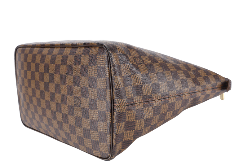 LOUIS VUITTON DAMIER EBENE SALEYA GM NO DUST COVER