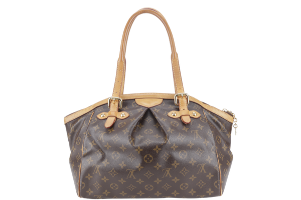LOUIS VUITTON M40144 TIVOLI GM MONOGRAM CANVAS GOLD HARDWARE WITH DUST COVER