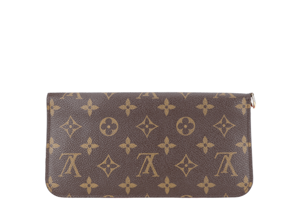 LOUIS VUITTON INSOLITE LONG WALLET GOLD HARDWARE WITH DUST COVER