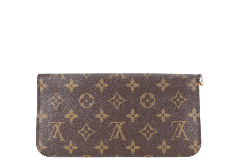 LOUIS VUITTON INSOLITE LONG WALLET GOLD HARDWARE WITH DUST COVER