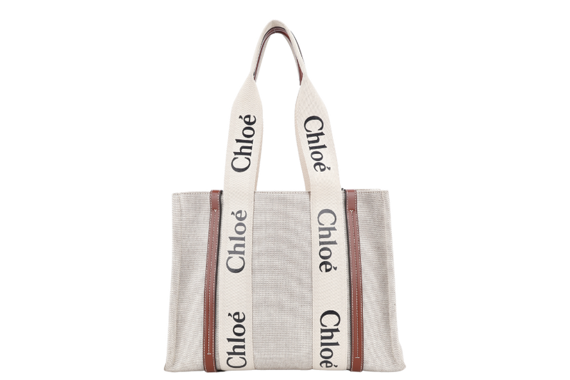 CHLOE WOODY TOTE MEDIUM WITH DUST COVER